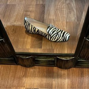 Calvin Klein Zebra Stripes Calfhair Shoes